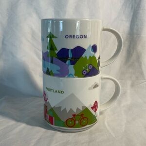 -Starbucks YOU ARE HERE Mug Oregon and Portland OR-